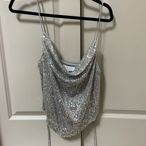 L’Academie the mazarine top in silver